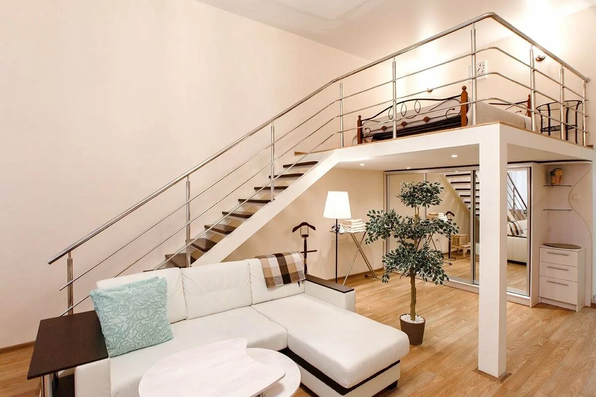 Два уровня помещение. Антресольный ярус с потолками 2. Два уровня помещение. 2. Двухуровневый лофт 60 кв.