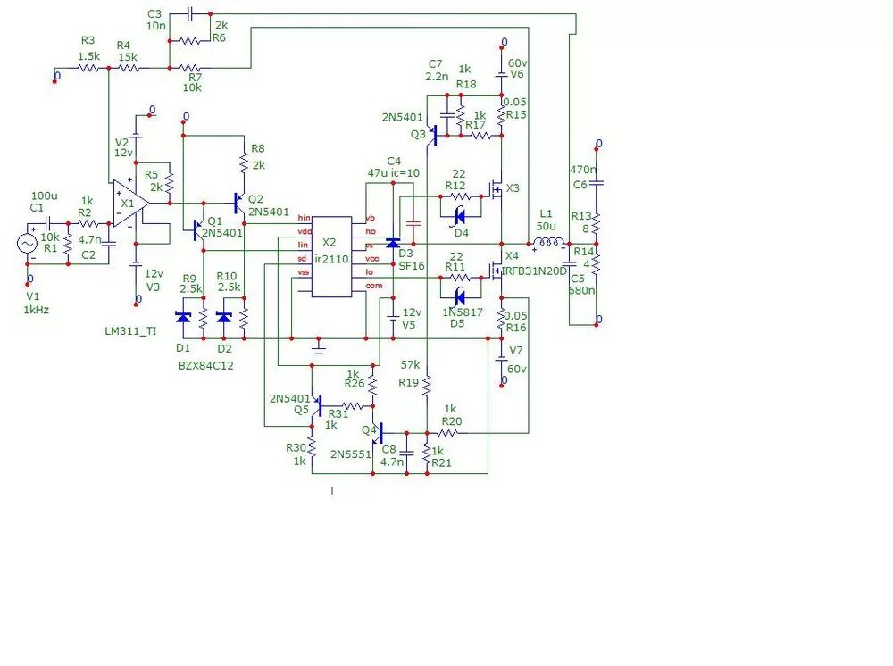 Схема усилителя класса d. Усилитель класса d на tl494 ir2110. Lm311 усилитель d класса. Ir2110 усилитель класса d схема. Ir2110 класс д усилитель схема.