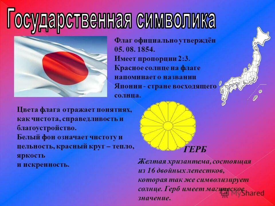 Какую страну называют страной восходящего солнца
