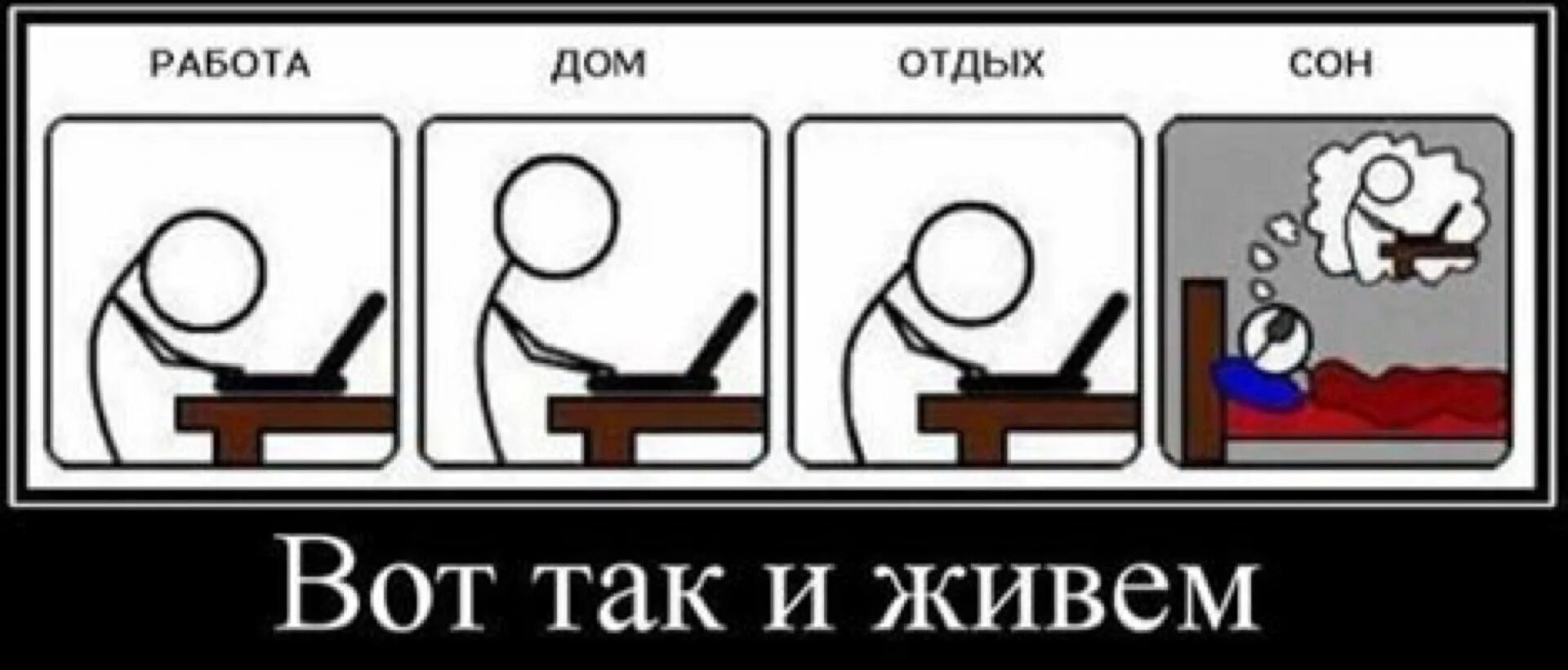 Живу и работаю все одно. Так и живем. Вот так и живем. Демотиватор. Демотиваторы так и живем.