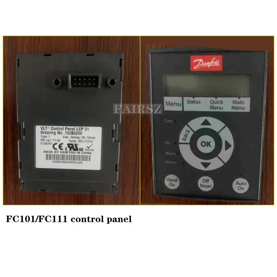 Панель управления danfoss. Панель управления danfoss vlt micro drive lcp для fc-051 132b0101.