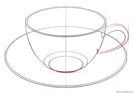 Рисуем посуду 3 класс поэтапно
