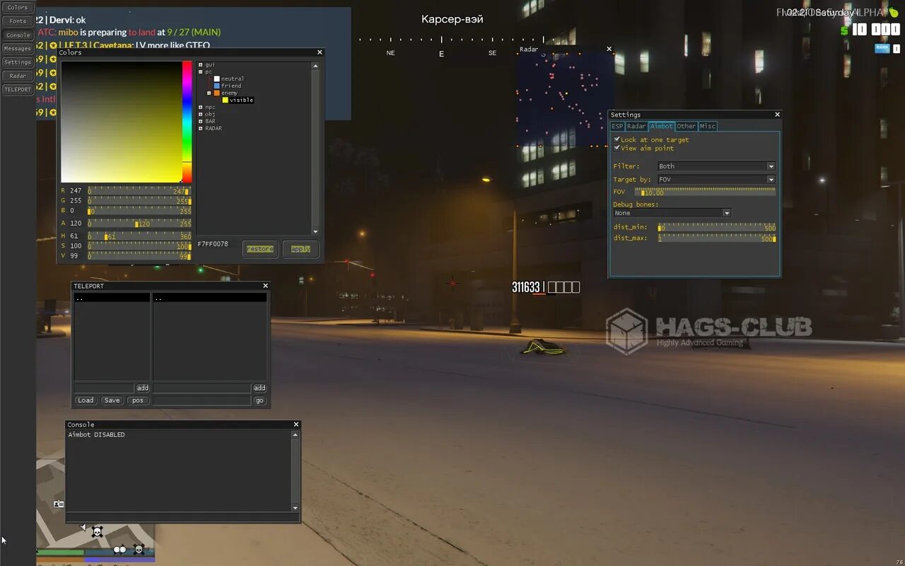 GTA 5 FIVEM Hack. FIVEM скрипт. RAGEMP Hack. Settings Rage MP UI.