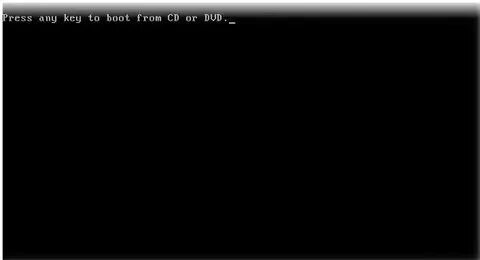 Press any key to boot