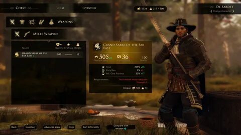 GreedFall Legendary Gear Weapons Armor Locations Guide - Cyber Space Gamers...