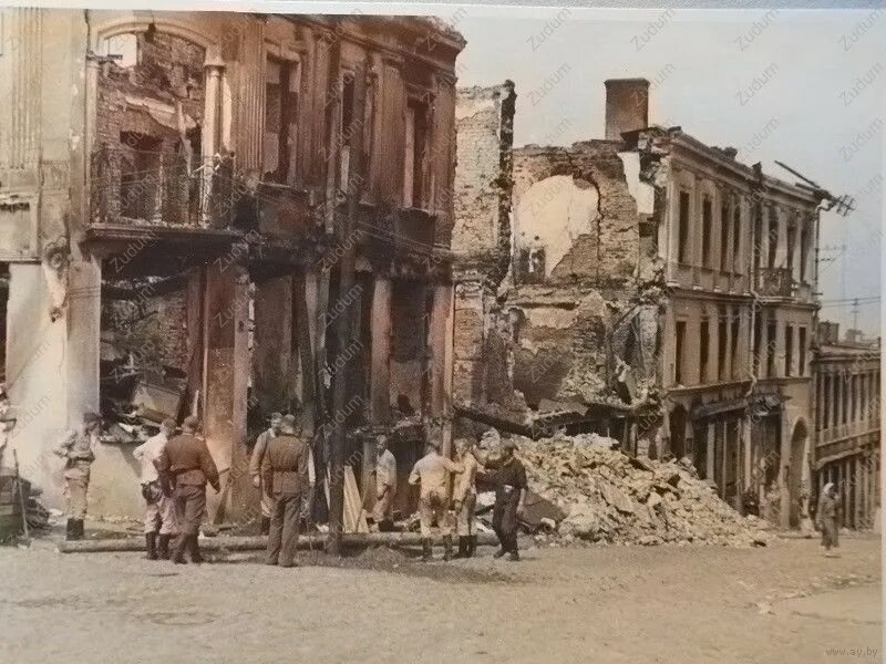 Оккупированный Минск 1941. Минск в годы оккупации. Минск оккупация немецкая.