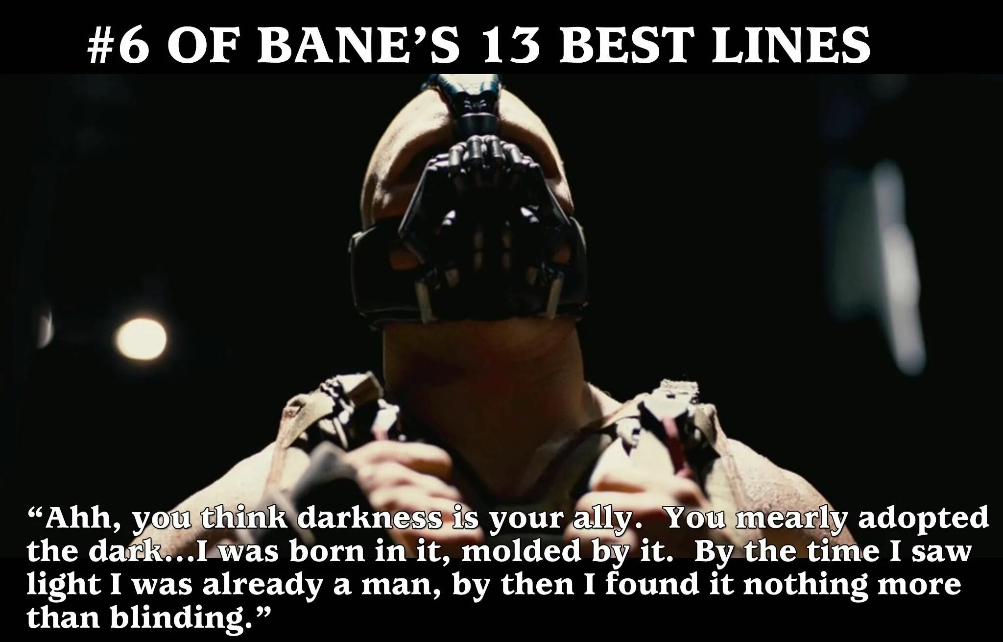 Bane перевод. Бейн фразы. Бэйн темный рыцарь фанфик. You think Darkness is your Ally. Бейн тьма монолог.