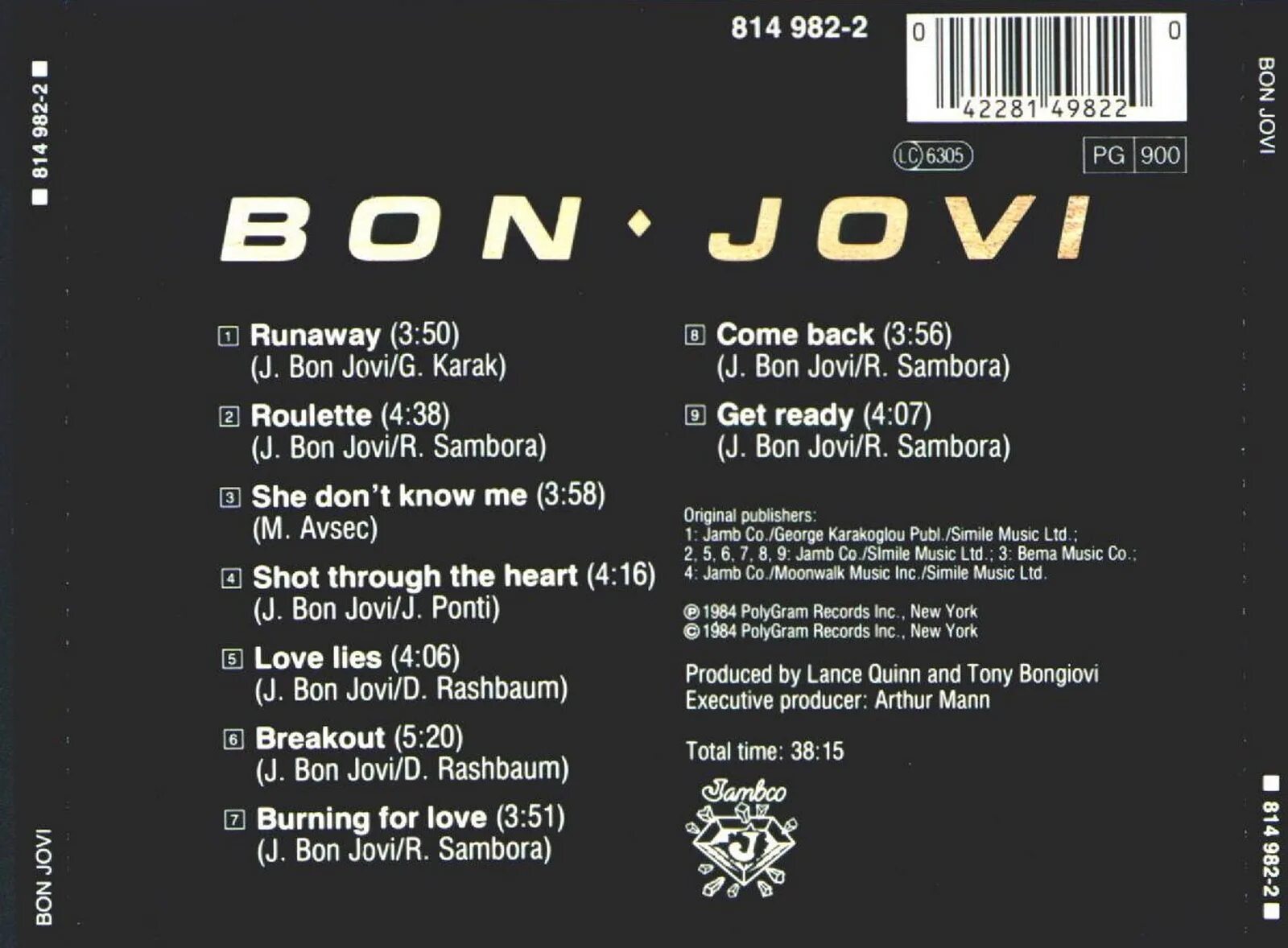 Bon Jovi 1988. Bon Jovi 1988 New Jersey CD. Bon Jovi CD. Bon Jovi 1984 альбом.