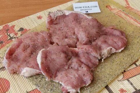 Вкусный рецепт шницеля свинины