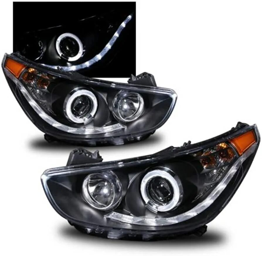 Линзованные фары хендай солярис. Hyundai Accent Headlights. Линзованные фары Хендай Солярис 2012. Hyundai Accent 2013 led Headlight.