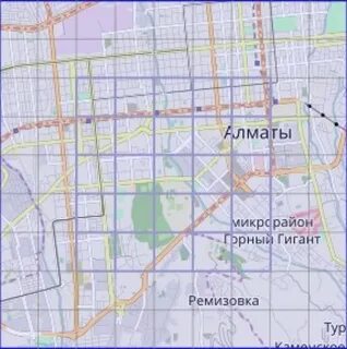 Алма атинская карта