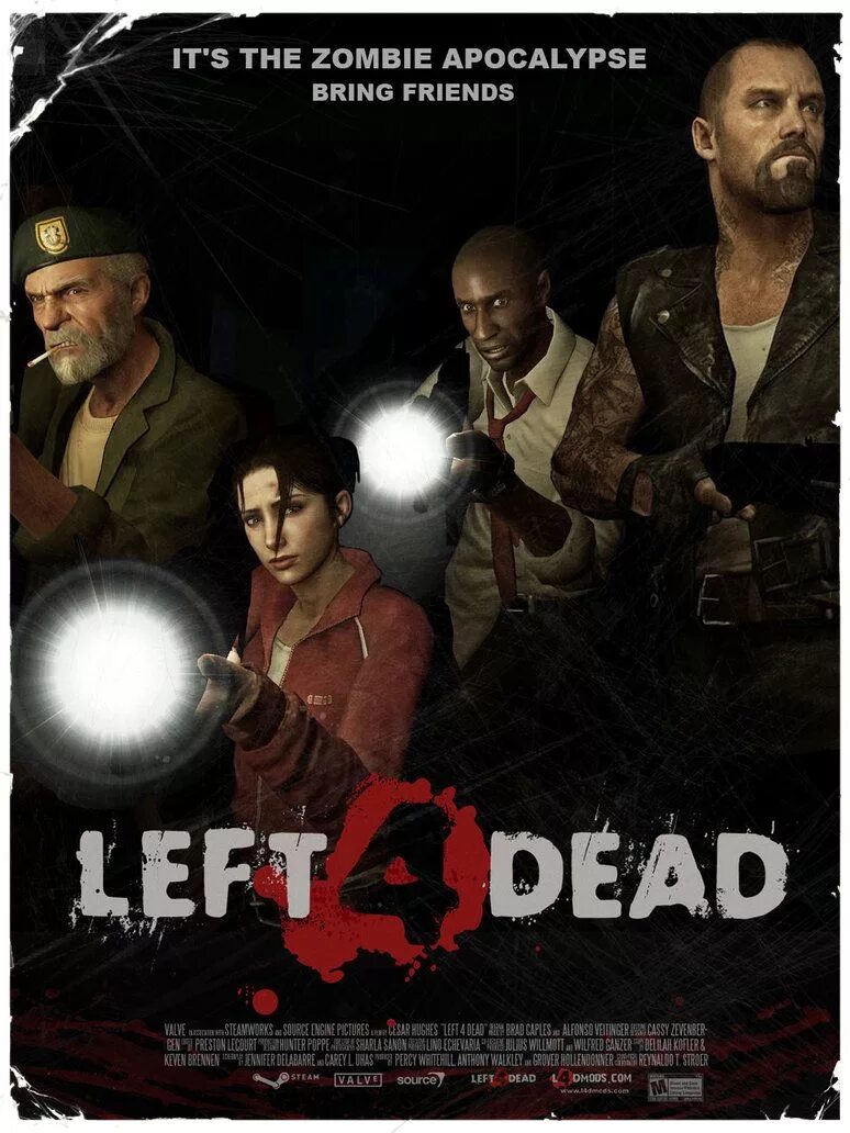 Left 4 Dead плакаты. Игра left dead 1