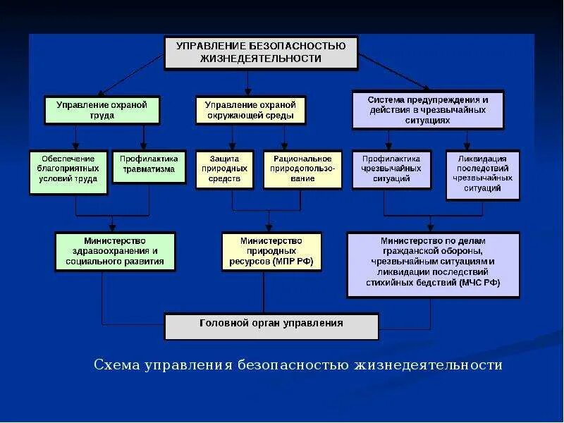 Управление безопасностью жизнедеятельности. Структура управления безопасностью жизнедеятельности. Система управления БЖД. Процесс управления безопасностью жизнедеятельности. Чем занимается отдел безопасности