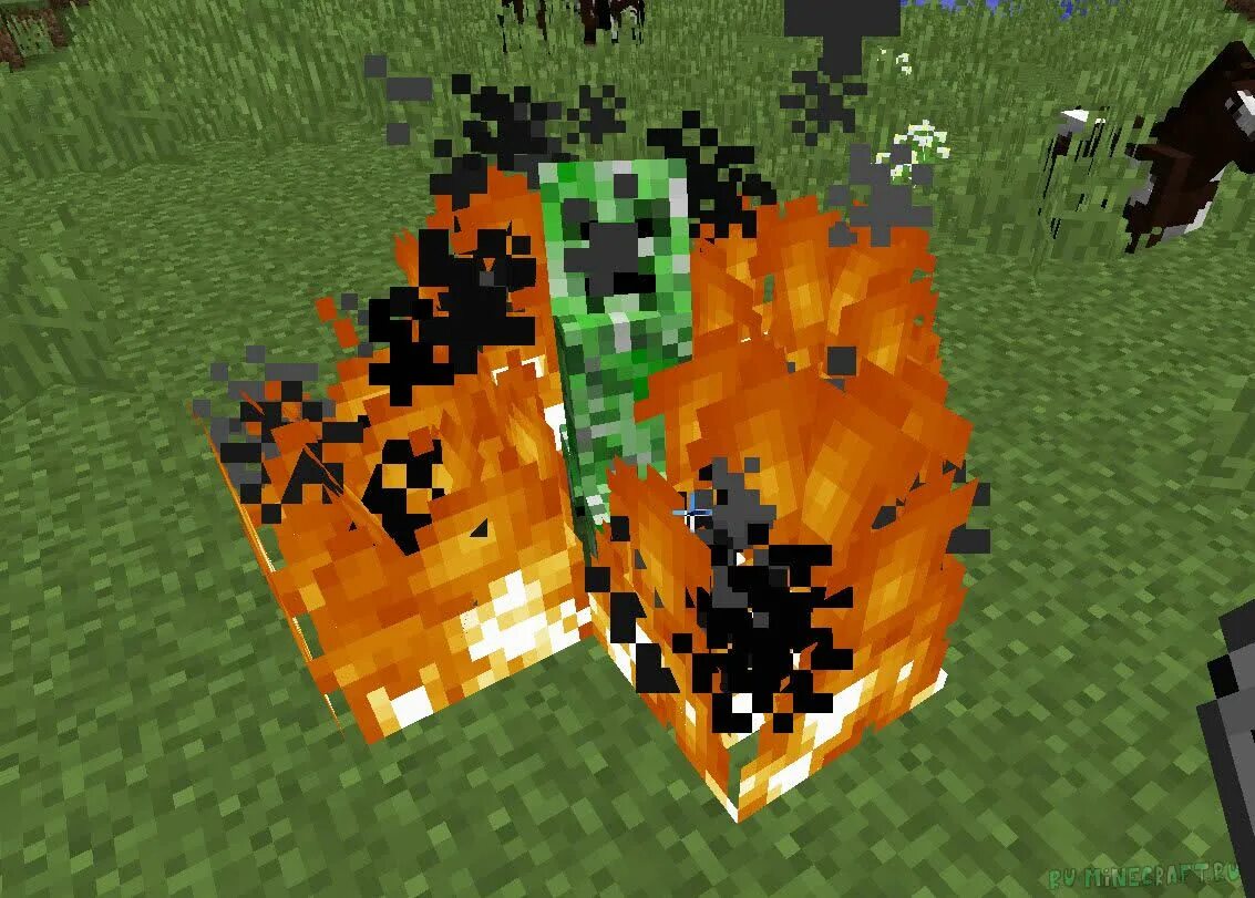 Fire mod 1.12 2. Крипер горит. криперы в лаве. fire creeper minecraft. крипер горит в майнкрафте.