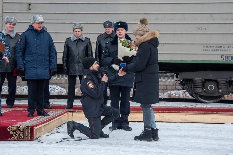 В отделе полиции № 5 МУ МВД России "Красноярское" подвели итоги оперативно-служе