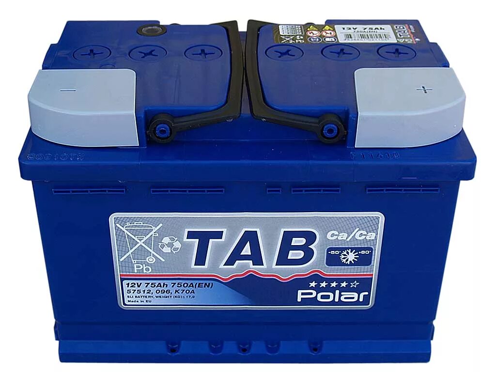 Battery 75. Tab Polar 75ah. Аккумулятор Tab Polar 75. 6ст-75 таб Полар. АКБ Polar Tab 75.