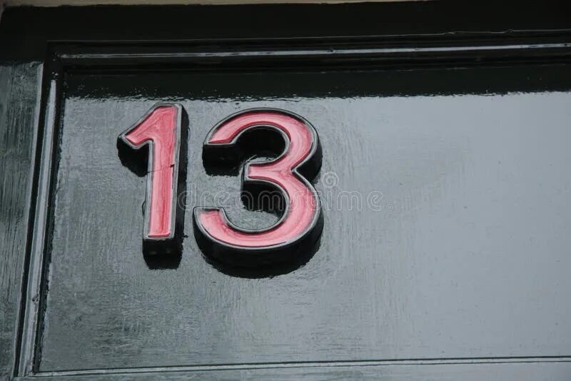 Номер 13. Цифра 13. Цифры синие на прозрачном фоне. Номер квартиры 13. Номер 13.