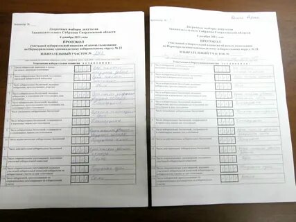 Участковая комиссия участка для голосования