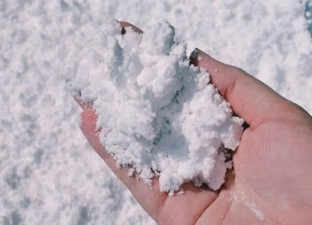 Como hacer nieve casera