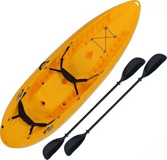 Lifetime 10 Foot, Two Person Tandem Sit-on Kayak with Padded Backrests.