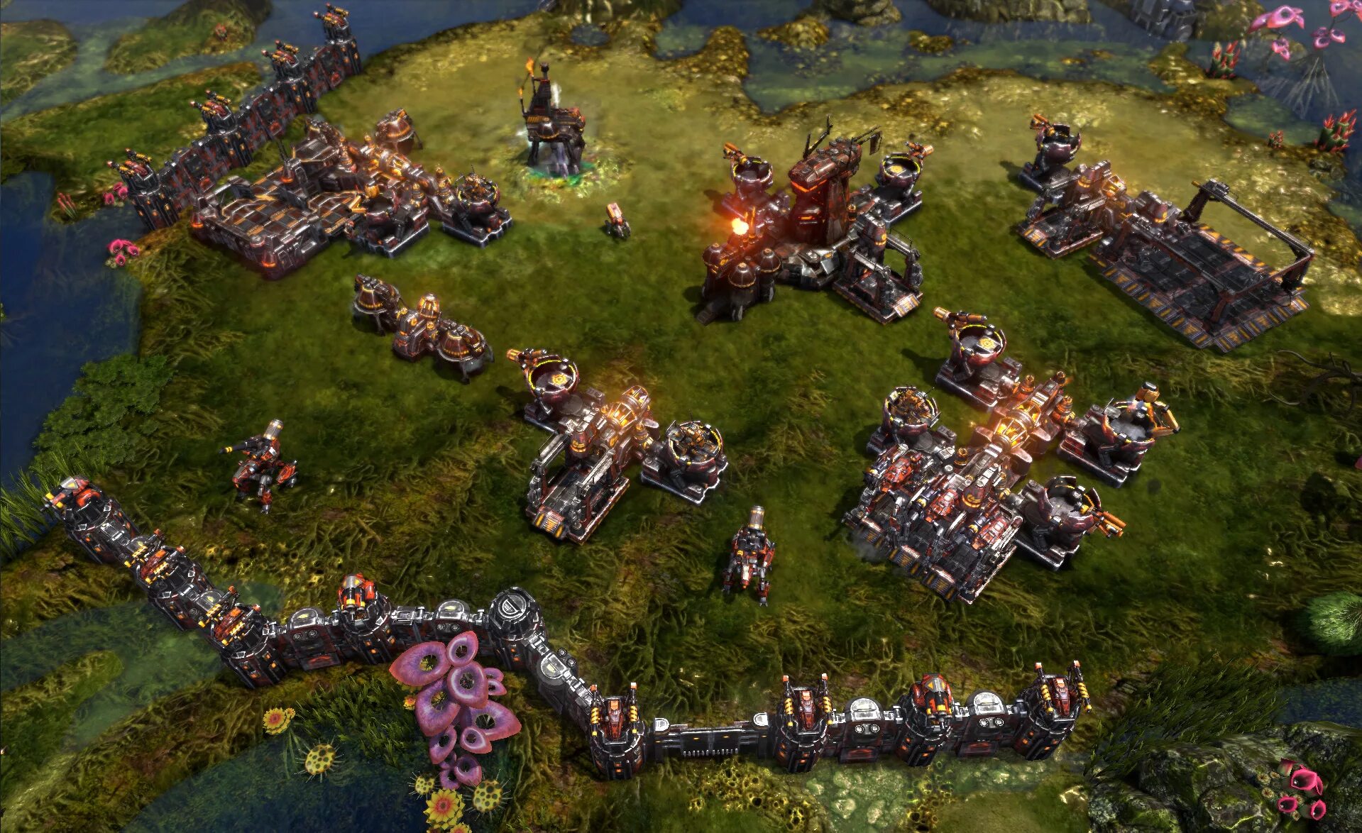 Какие стратегии с развитием. Grey goo. RTS игр (real-time Strategy). RTS Grey goo. Grey goo (2014).