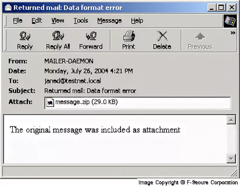 Static attachments error unknown attachment used