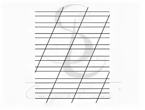 Косая линейка формат а4
