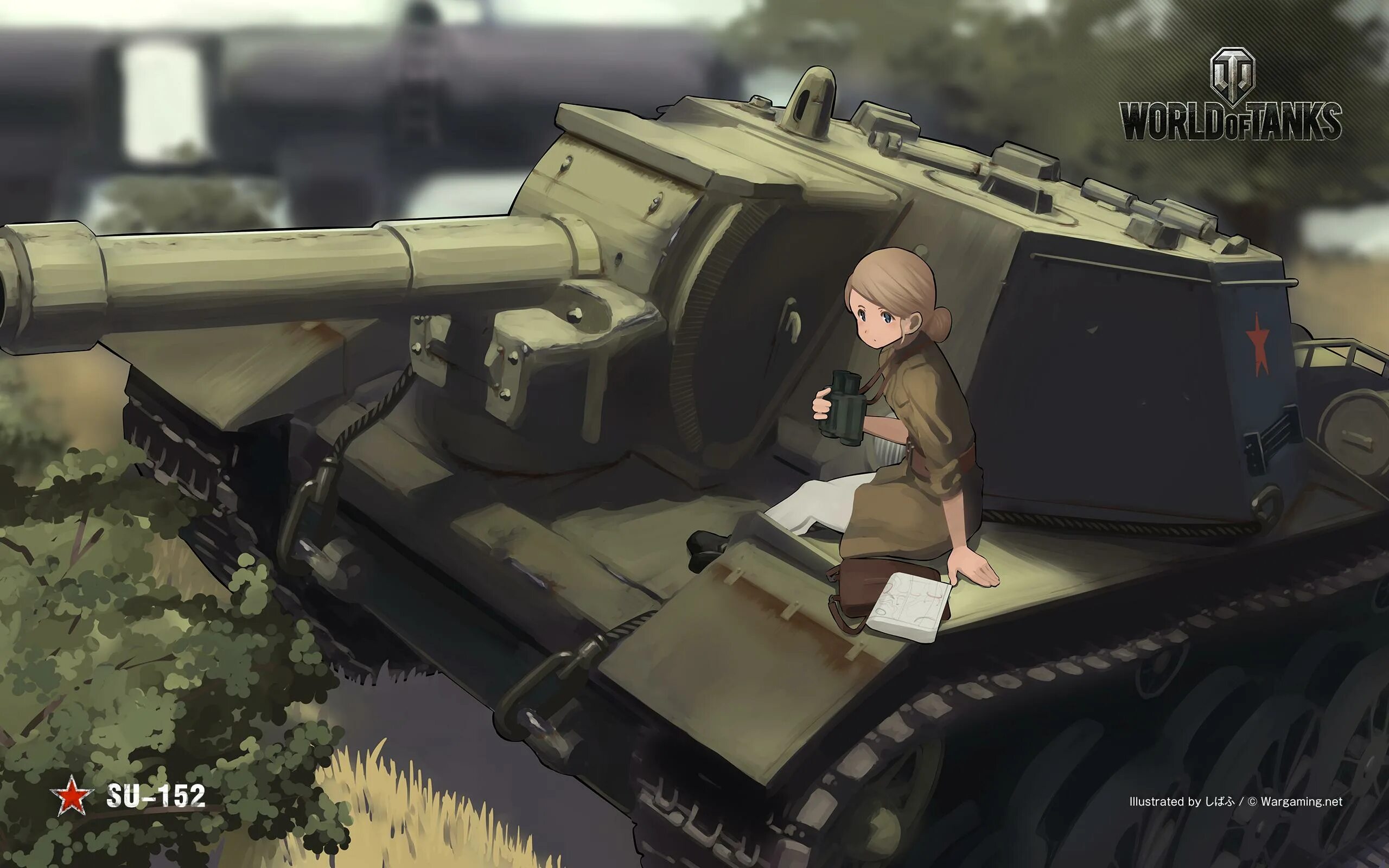 Ворлд оф танк girls und Panzer. ИСУ 152 girls und Panzer. Фута танк