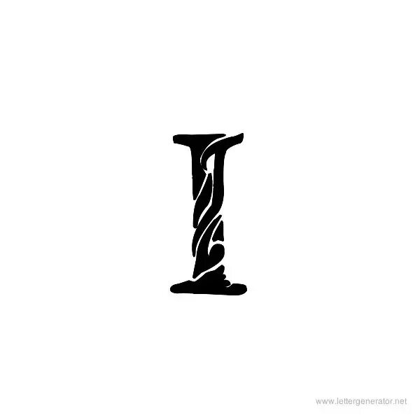Стилизованная буква i. Буква i. Красивая буква i. Стилизованная буква i в логотипе.