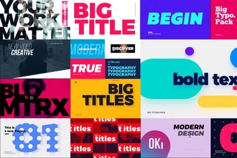 Big titles