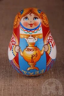 Филимоновская игрушка матрешка