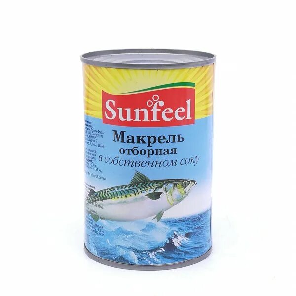 Sunfeel макрель отборная в масле, 425 г. Консервы макрель Sunfeel. Макрель отбор.в масле 425г/24шт «Sunfeel». Макрель отбор.в с/соку 425г/24шт «Sunfeel».