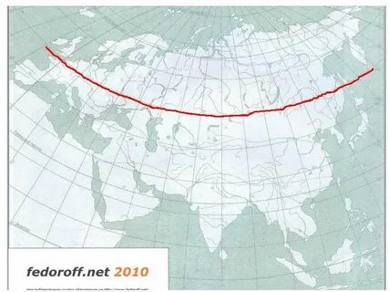 Евразия какая широта