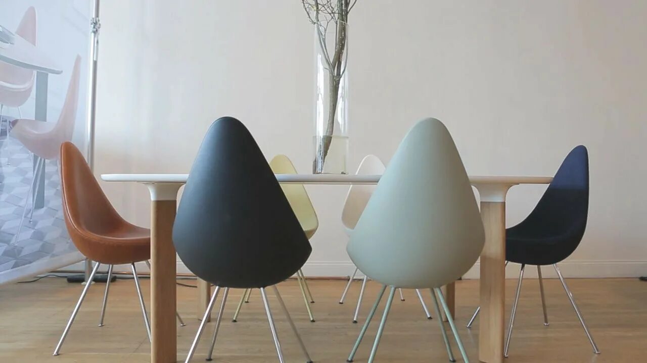 Drop chair. Кресло drop арне якобсен. арне якобсен дизайнер. арне якобсен интерьеры. необычные стулья.