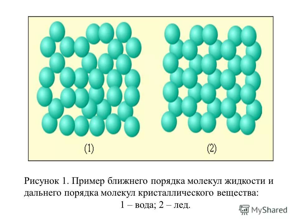 каков характер движения молекул жидкости