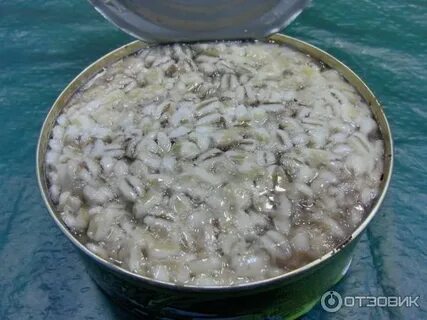 Рыбные консервы с перловкой