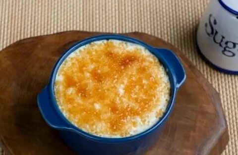Рисовая каша с сахаром