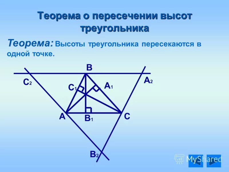 Доказательство пересечения высот. Теорема о пересечении высот треугольника доказательство. Теорема о пересечении высот треугольника 8 класс доказательство. Теорема о пересечении высот треугольника. Высоты треугольника пересекаются в одной точке.