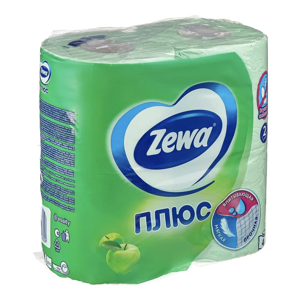 Zewa 4 рулона. Бумага zews Plus туалетная 4 рулона. Туалетная бумага Zewa плюс. Zewa туалетная бумага плюс яблоко, 2-слойная, 4 рулона. Туалетная бумага зева Ромашка 4 рулона.