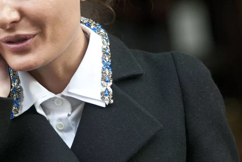 Отделка горловины платья. Воротник. Отделка воротника. Оригинальные воротники на блузках. Украшение воротника блузки.