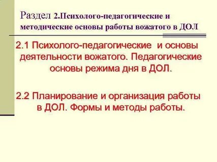 Основы педагогической деятельности лекция