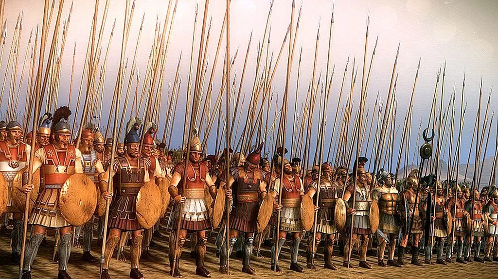 Командир тысячи солдат у древних греков. Македонская фаланга древняя Греция.