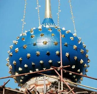 На внутренней поверхности купола в московском