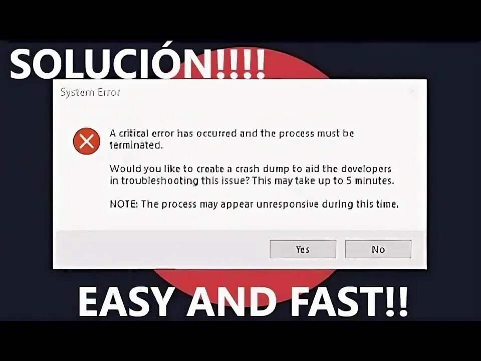 An unrecognised error has occurred. Ошибка a critical error occurred. a critical error has occurred and the process must be terminated. system error valorant. a critical error has occurred valorant.