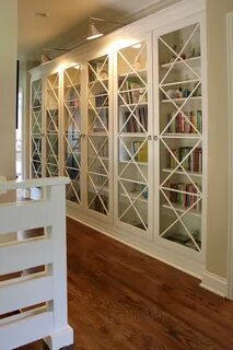 Книжные шкафы в интерьере