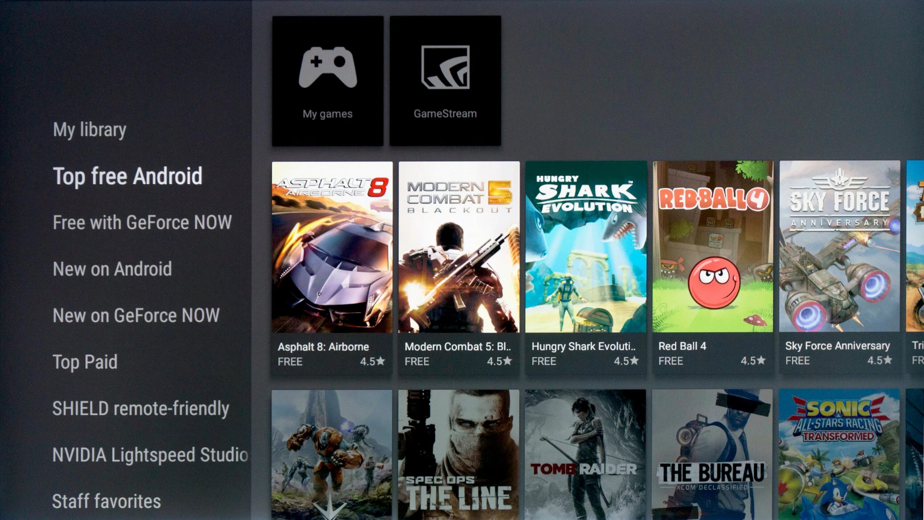 Nvidia какие игры пойдут. Игры для андроид тв. android tv игры. nvidia lightspeed studios. игры shield на андроид.