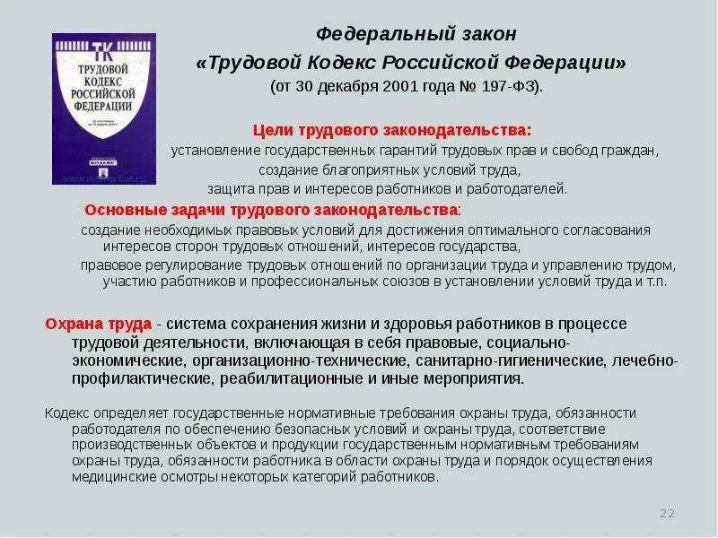Федеральный закон фз года. Федеральный закон от 30 12 2001 197 фз трудовой кодекс рф. трудовой кодекс охрана труда. фз в тк рф. вопросы охраны труда в трудовом кодексе российской федерации.
