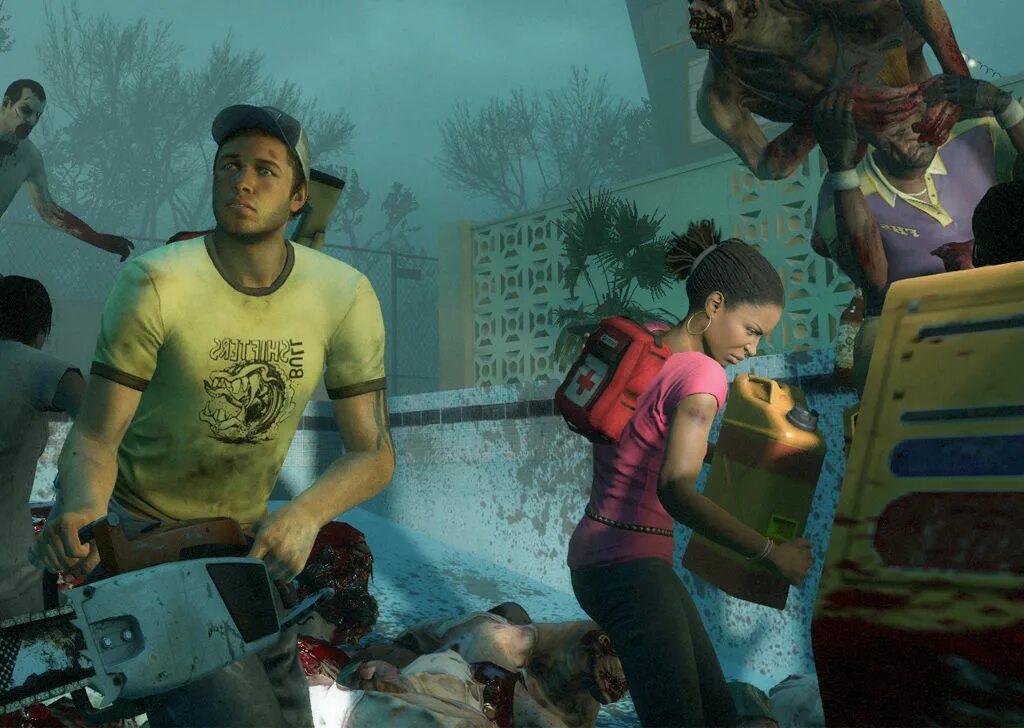 Left 4 dead 2 можно играть вдвоем. Left 4 dead 2 можно играть вдвоем