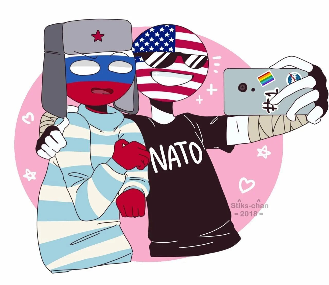 Россия америка countryhumans. Кантри хьюманс США. Кантрихьюманс Америка арт. Кантри хьюманс Россия и Америка. Арты контрихуманс Америка.