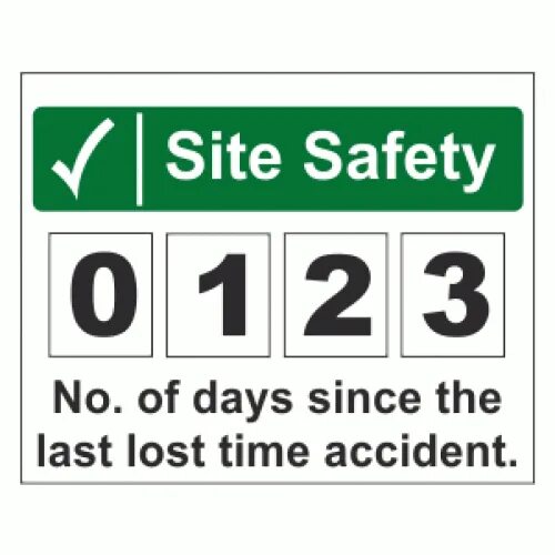 Days since last accident. Days since last accident перевод. Safety first Days since. «Lost time» (2002).